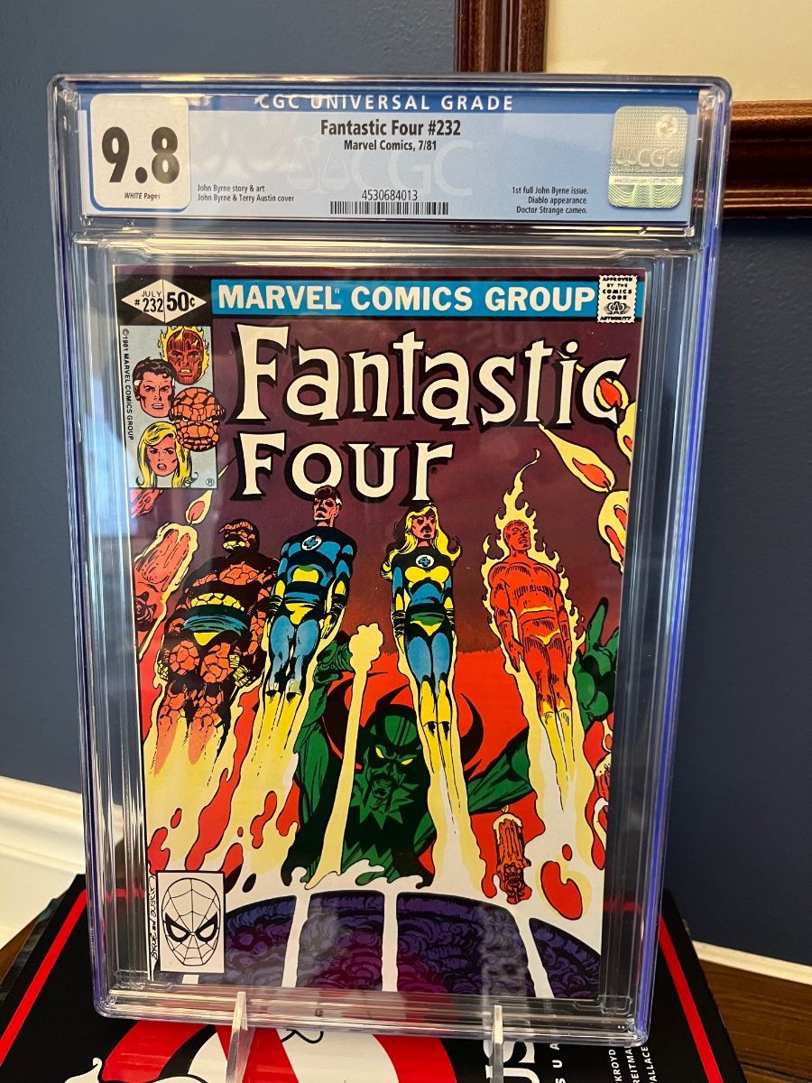 Price DROP $60 Shipped! Fantastic Four #232 CGC 9.8 - Golden