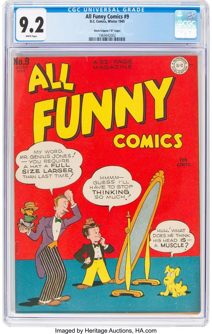 GOLD CONNECTIONS - Page 1460 - Golden Age Comic Books - CGC Comic Book ...