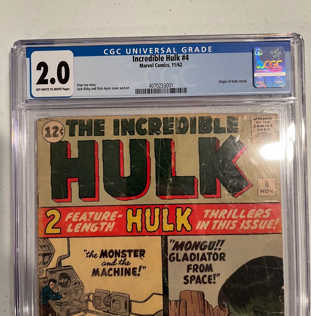 Sold - Golden / Silver / Bronze Age Only - CGC Comic Book Collectors ...
