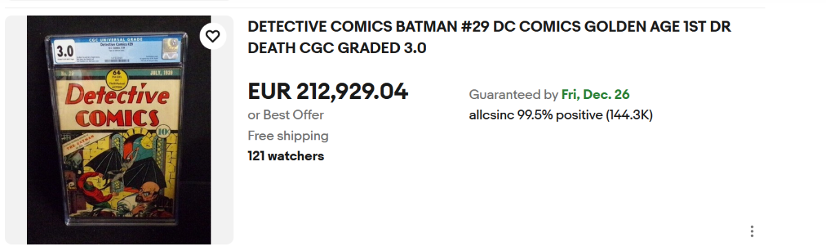 Overpriced Golden Age - Golden Age Comic Books - CGC Comic Book ...