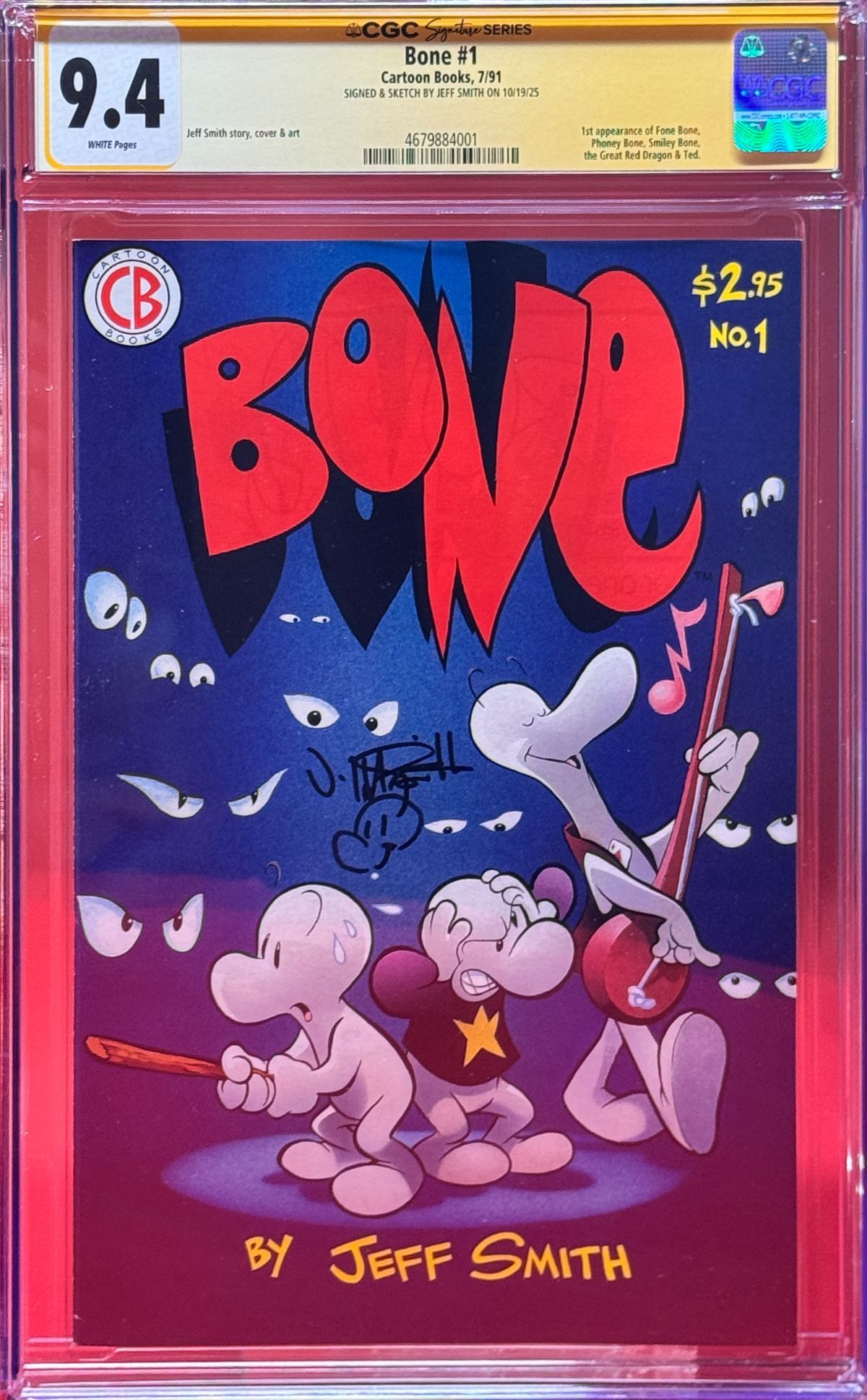 Bedo's Collectibles - New Arrivals [1/23/2026]: Bone #1 CGC 9.4 White ...