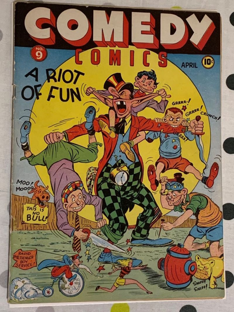 Strange Tales 1 CGC 5.5, Comedy Comics 9, Powerhouse Pepper 1 FS ...