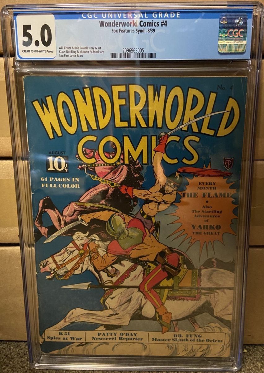 GOLD CONNECTIONS - Page 1475 - Golden Age Comic Books - CGC Comic Book ...