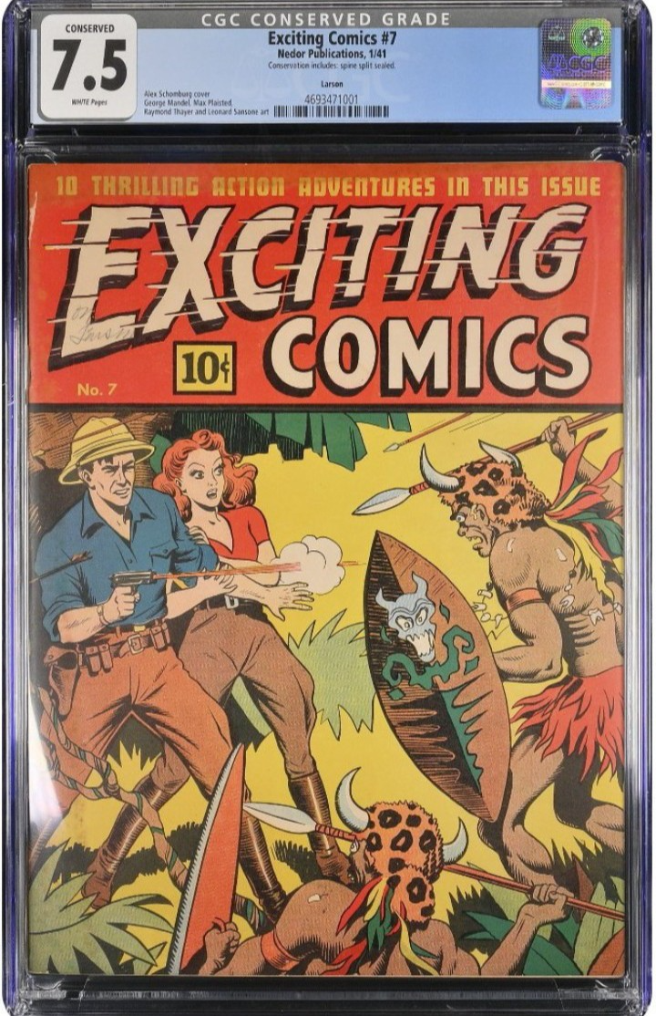 GOLD CONNECTIONS - Page 1479 - Golden Age Comic Books - CGC Comic Book ...
