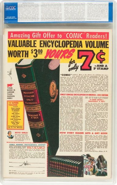 GOLD CONNECTIONS - Page 1478 - Golden Age Comic Books - CGC Comic Book ...