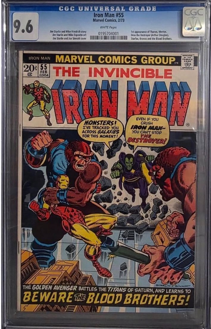 け*ん様 Iron Man #170 9.6 CGC PREORDER: Iron Man No. 1 Classic