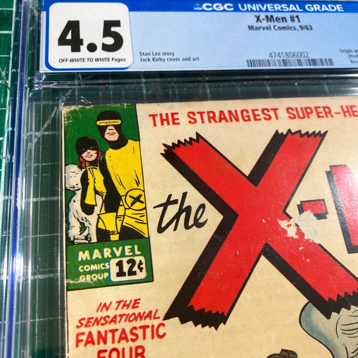 SOLD!!! X-Men #1 CGC 4.5 Exceptional Copy - Golden / Silver