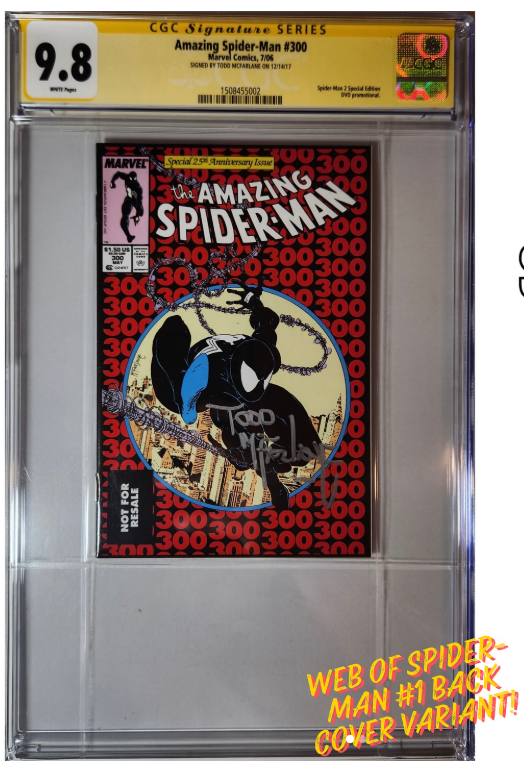 How to get a Variant recognized on CGC label? - Ask CGC - CGC Comic ...